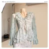 Soft Blue Floral