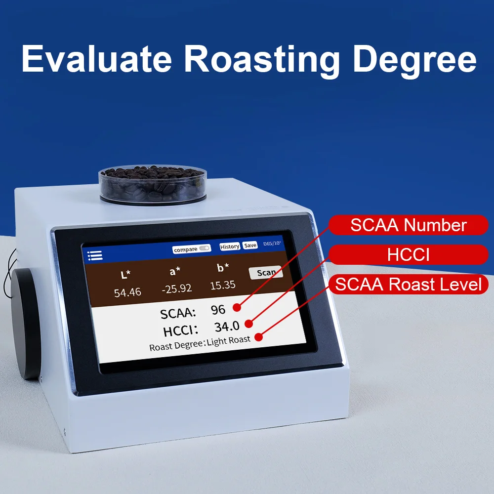 Real Factory LS177C Agtron Analyzer Color Meter Roasted Coffee Bean Analyzer Coffee Colorimeter