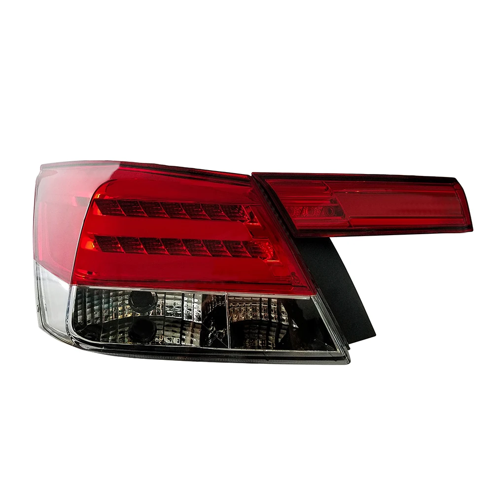 Vland Car Dynamic Turn Signal Taillight Assembly For Honda Accord 2008-2013 LED Rear Fog Brake Tail Light Auto Accessories Lamp manufacture