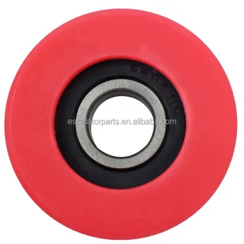 Red D70*25mm Bearing 6204 for Escalator Parts Step Roller