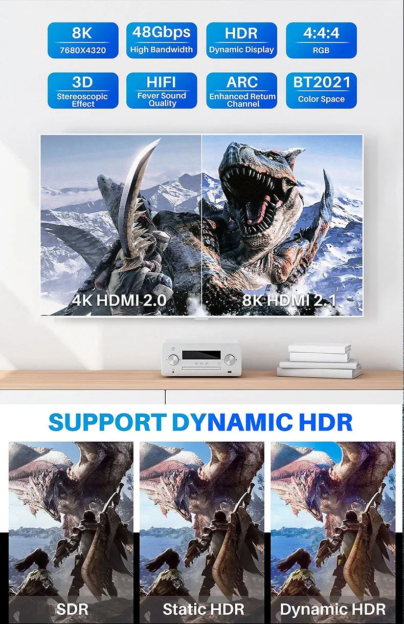 Armoured Fiber 8K HDMI