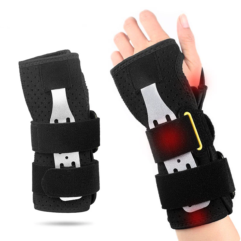 TJ209 Universal adjustable aluminum alloy wrist support for wrist protection