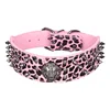 Estampado de leopardo rosa