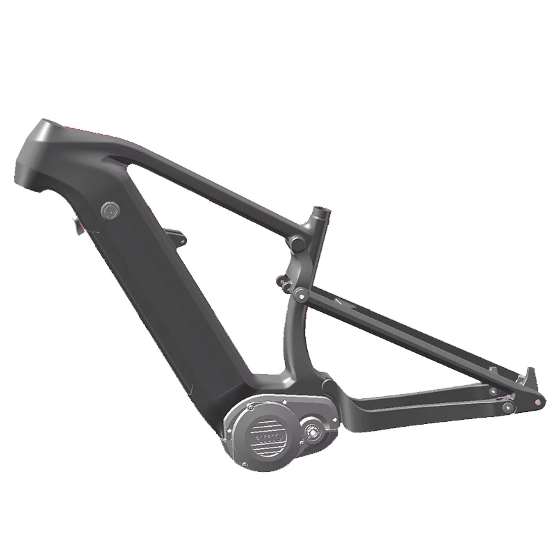 160nm Powerful Ebike Frameset Carbon Fiber Bike Frames Lightweight 1000w Mountain Frame For