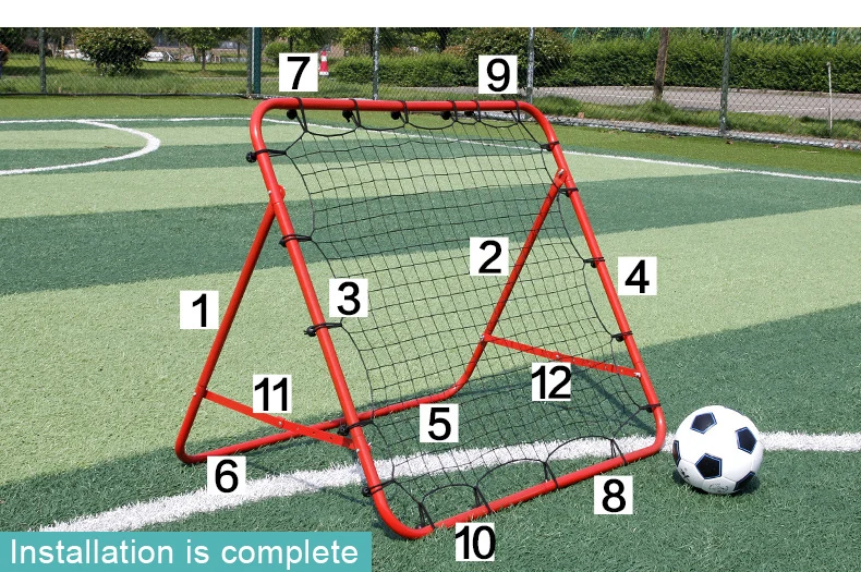 product football training rebound net multifunctional passing single player auxiliary training equipment football rebound goal-5