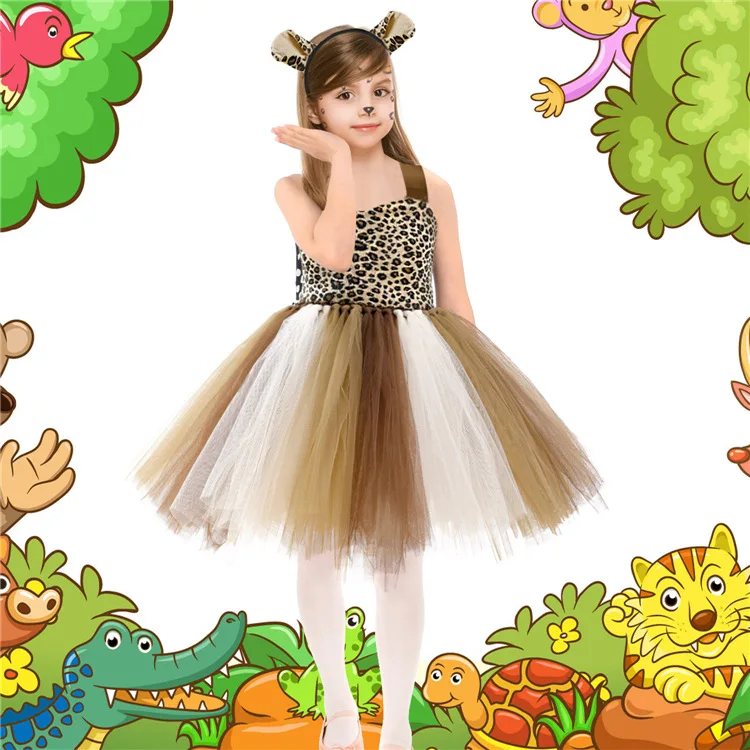TSHAOUN 2 Ensembles Déguisement Animal, Cosplay Girafe Oreilles et Queue avec Noeud Papillon pour Déguisement Carnaval Halloween Mascarade