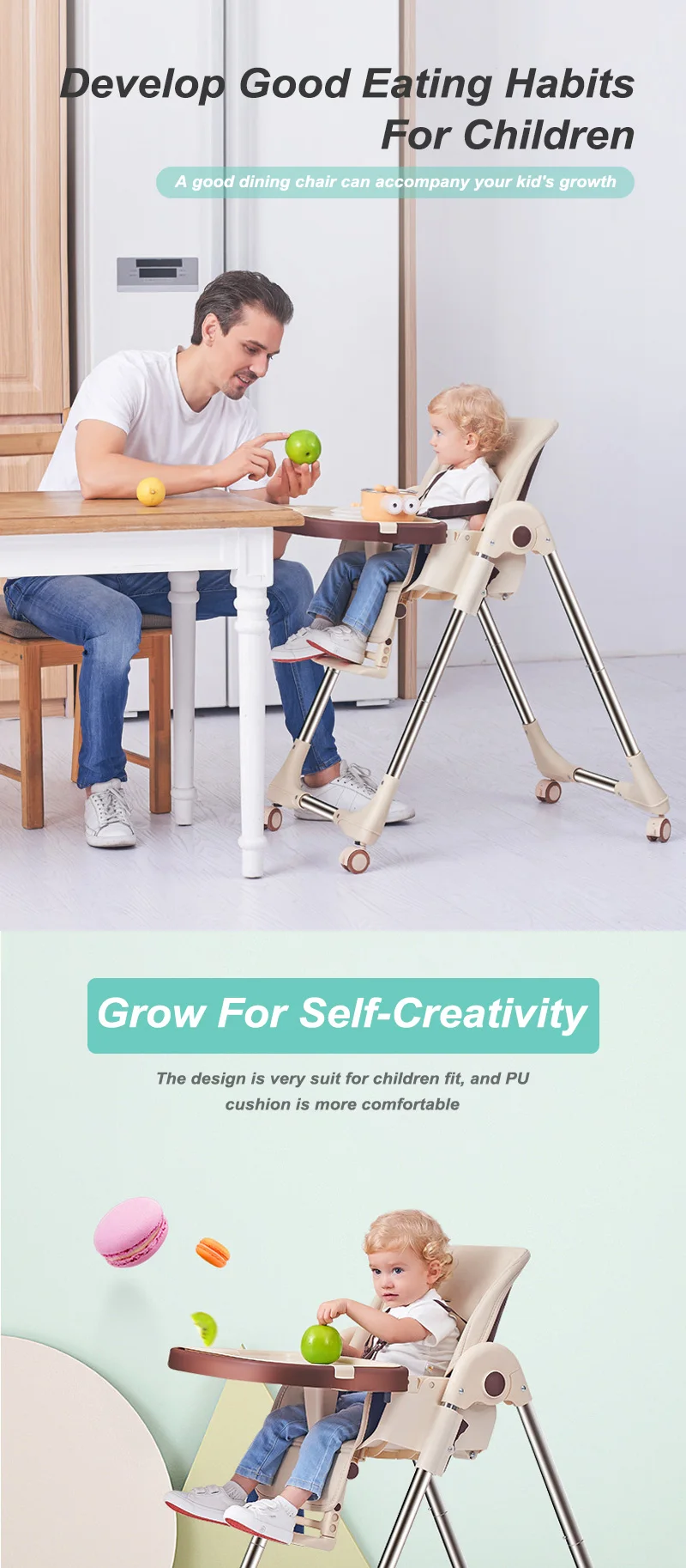 Kiddie Price Portable Multi-function 3-in-1 Acrylic Foldable Safety Dining Adult Plastic Chair for Bathroom Use factory