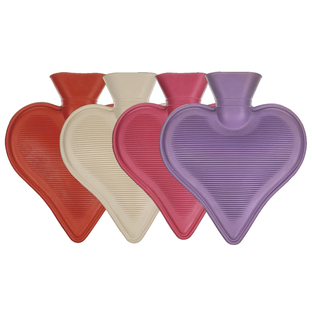 1l round shape rubber hot water bag hand warmer period pain relief hot water bottle