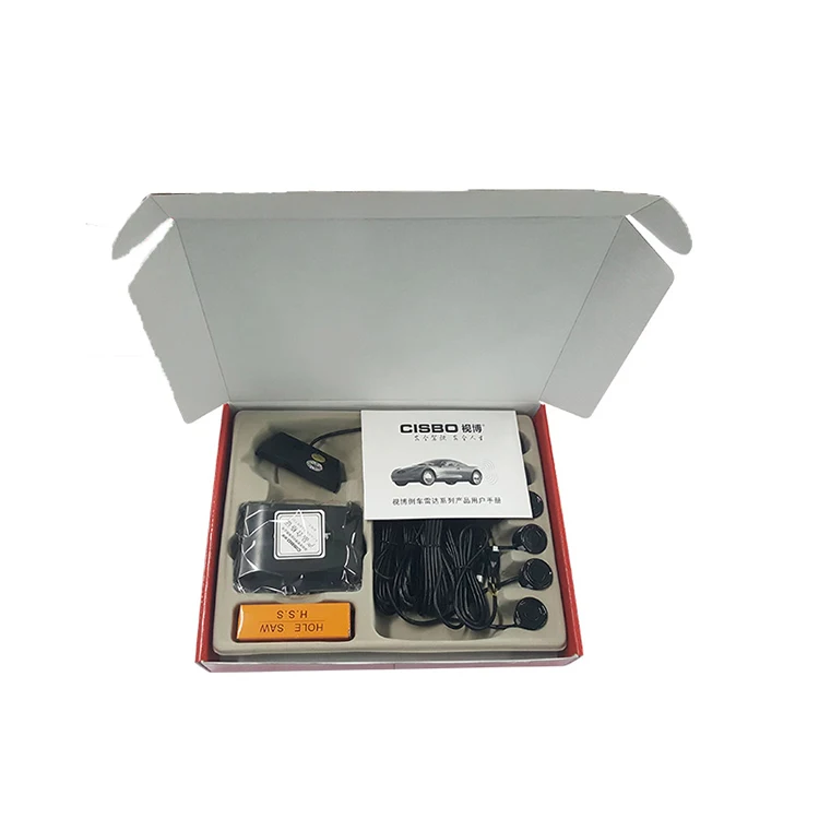 CISBO Front View LED Display Parking Kits Car Rear View Parking Sensos System