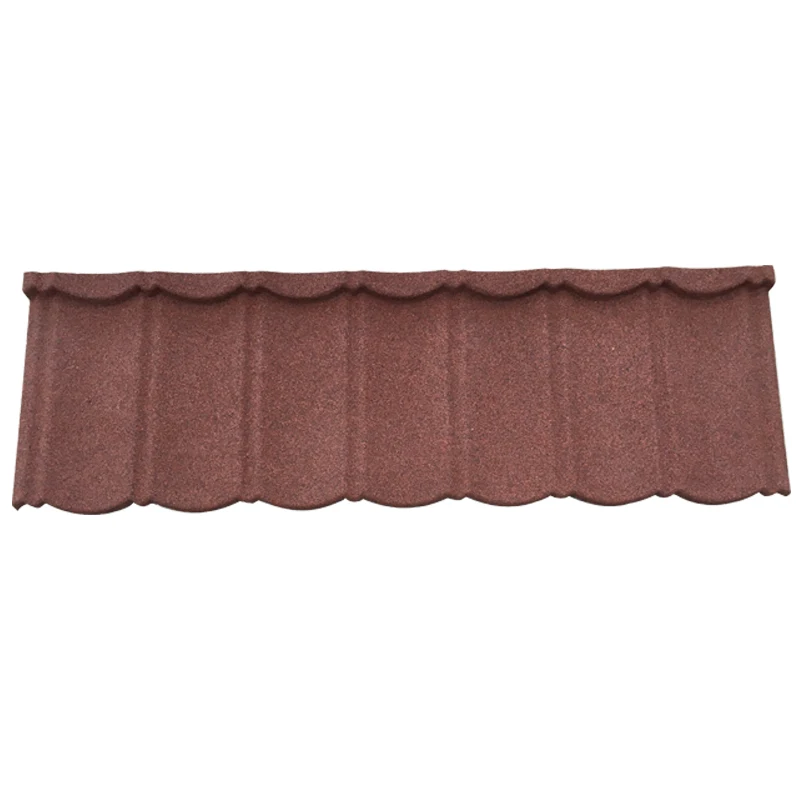 Building Roofing Materials German Technology Lightweight Insulated Colorful Stone Coated Metal Roof Tiles