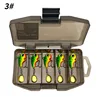 3 Green Tiger Stripes (5 pieces) Comes with box (boxed)