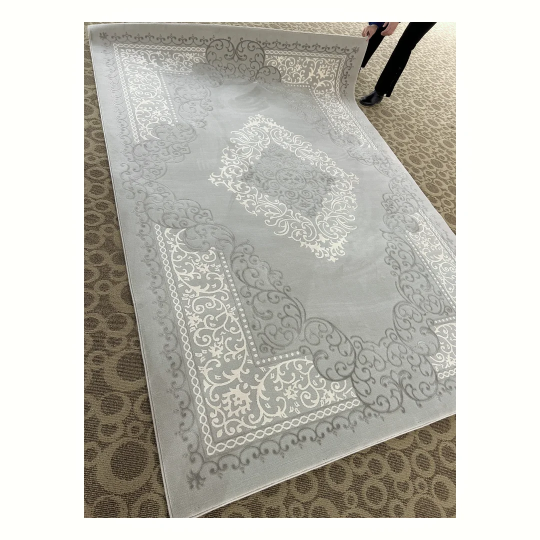 Cushioned Carpet Padding Flannel Tassel Halal Islam Muslim Sajadah Sejadah Padded Namaz Prayer Mat Rug Tapis De Priere Islam