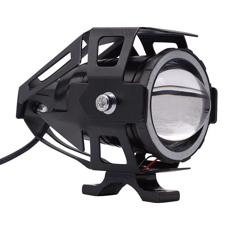 U7 LED Faro Per Moto Angel Eyes Faretto Faro Fendinebbia - Foto 9