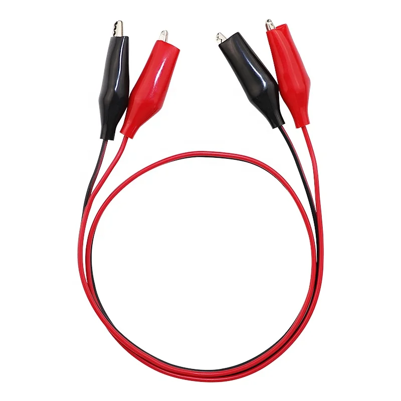 Lot De 20 Pinces Crocodile électriques 48cm - Marque AsiaSell - Neuf - Pour DIY, Tests électroniques