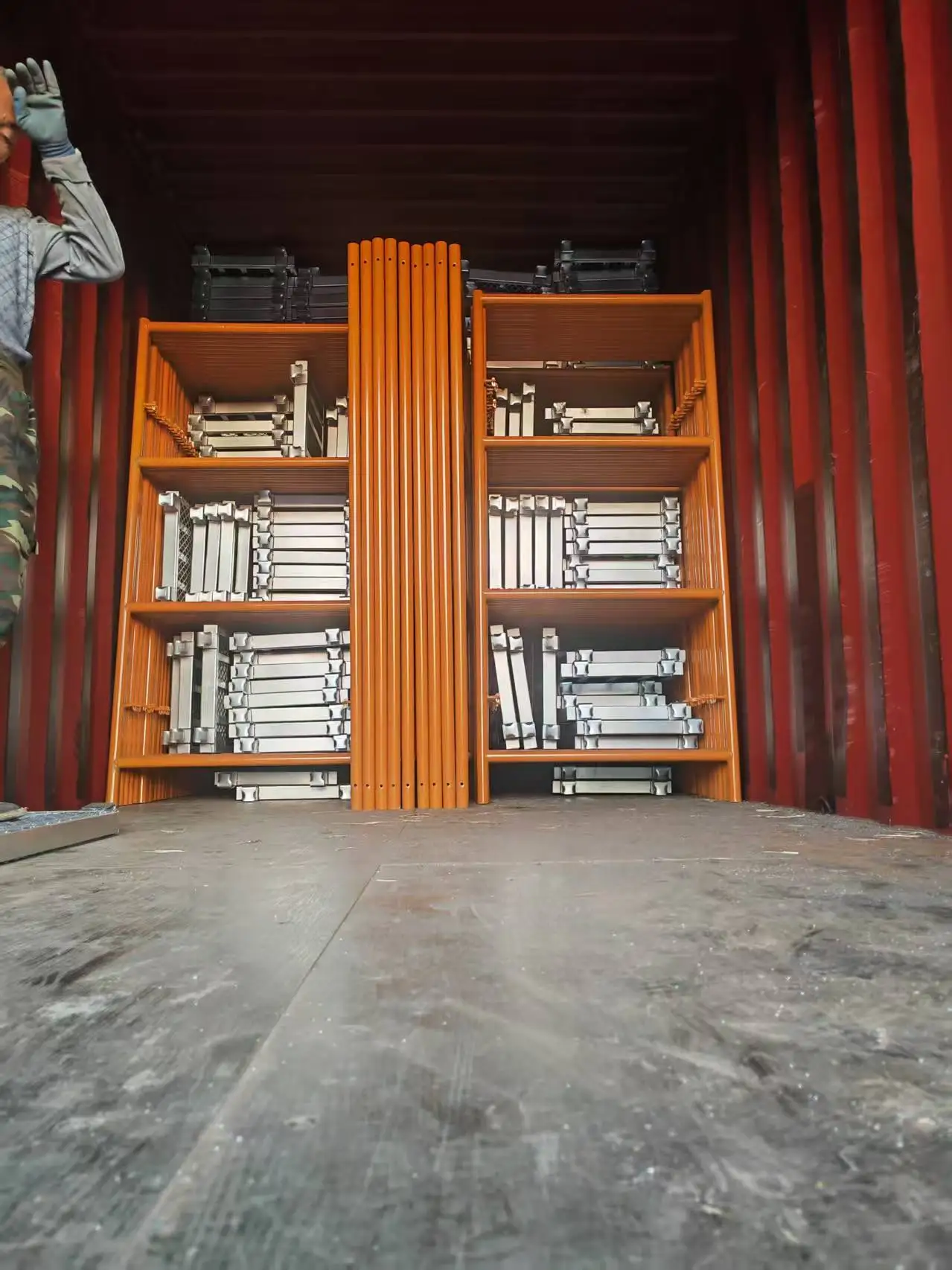 product tianjin jinke h frame scaffolding system parts h frame scaffolding load capacity construction scaffoldings-20