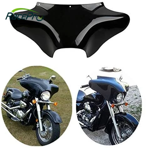 Motorcycle Agressive Front Outer Batwing Fairing for Harley Road King Dyna Softail Kawasaki Honda Suzuki Yamaha Cruiser