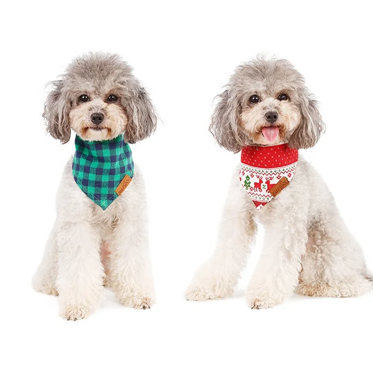 Various Fashion Design Patterns Pet Dog Bow Tie Collar Head Scarfs Dog  Bandana Triangle Bibs Dog Kerchief