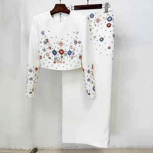 ZYHT 70153 Women's Vintage Blazer Style Regular Fit Full Length Turn-down Collar Spandex Polyester Worsted Fabric Anti-Wrinkle