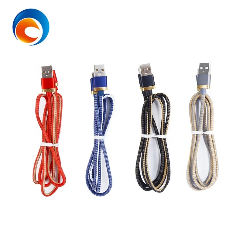 Customized 1M 3 Foot Type C Fast Charging Data Cable PVC Jacket with Braid Shielding for Computer Camera Use USB CableSync Stock
