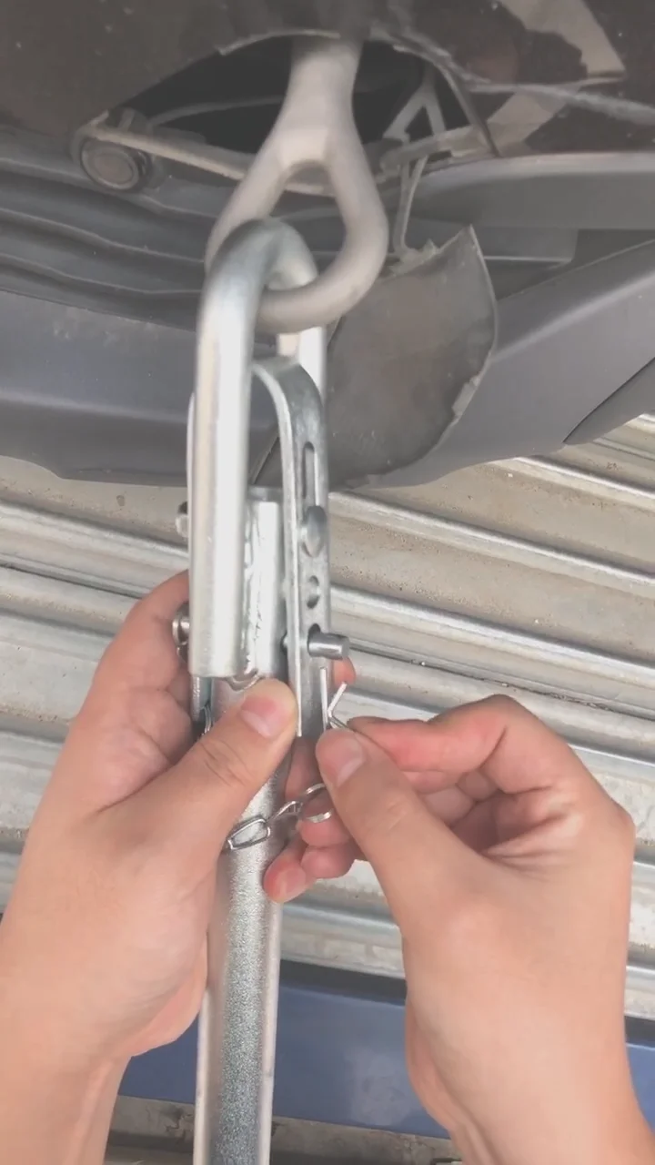 Car Recovery Tow Bar,Heavy Duty Shock Absorber Spring For Car Traction