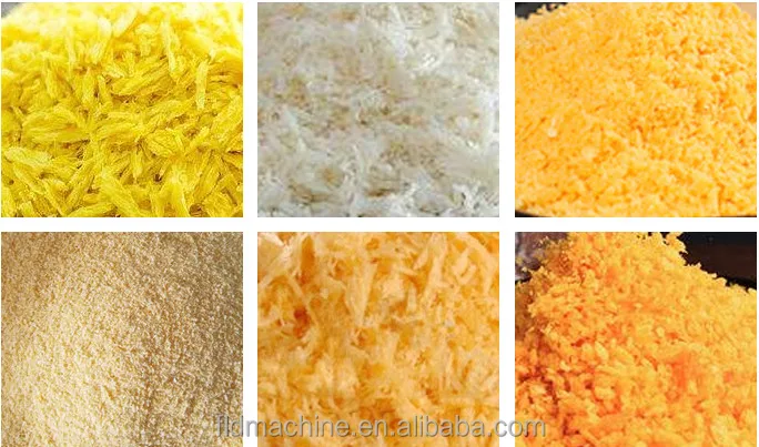 Breadcrumbs machine breadcrumb making machine