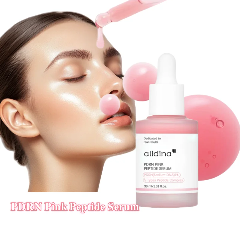 T PDRN Pink Peptide Serum Enhances Salmon DNA Radiance Essence Fade Dark  Spots Even Skin Tone for Glass Glow Skin Booster Serum