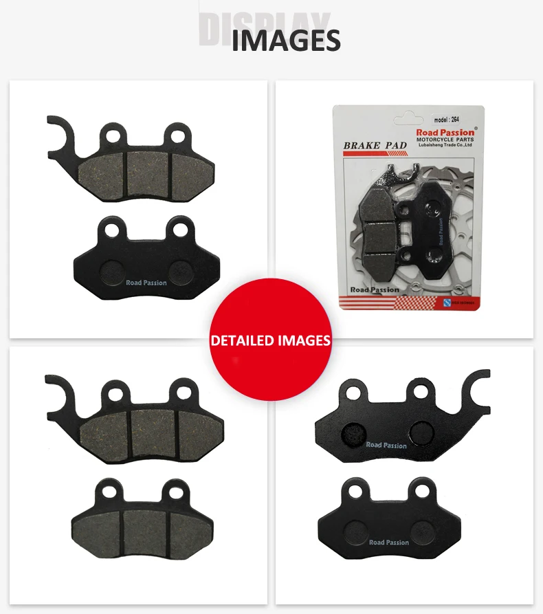 FA264 Motorcycle Spare Part Brake Pads for ADIVA SCOOTERS AD 125 AR 200 CAGIVA Stella GARELLI KRS 150 GENERIC KSR PEUGEOT RS