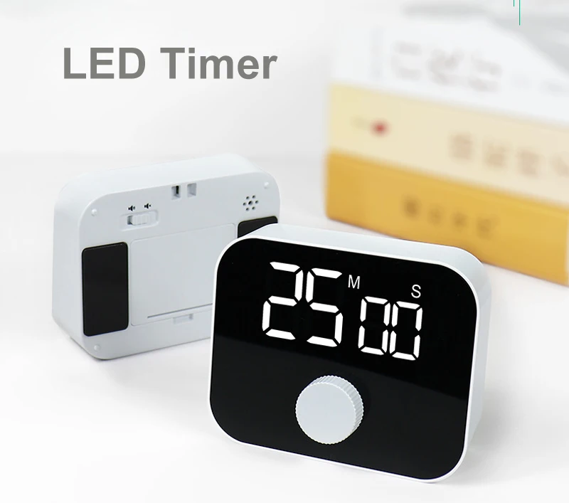 Automatic Screen Off Countdown / Up Timer Desk Larger Screen Led ...