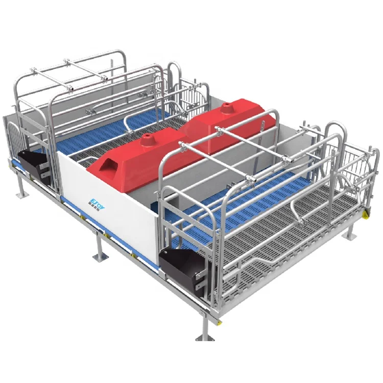 Sow Gestation Bed Galvanized Pig Farrowing Crates Pen Pig Flooring Stall  Farrowing Bed Sow Equipment for Sale