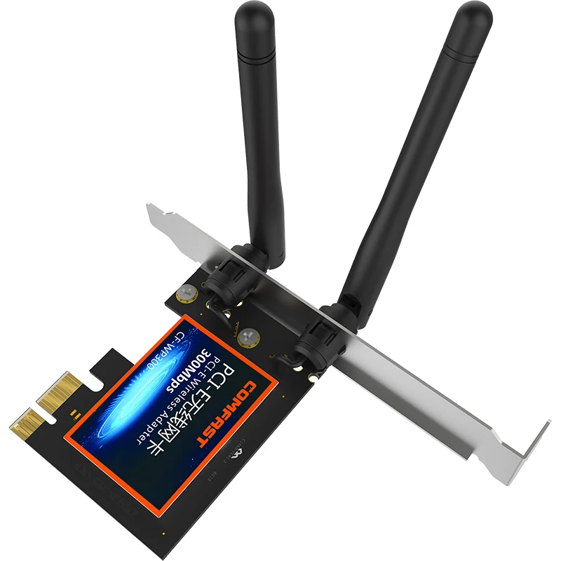 COMFAST CF-WP300 300Mbps Ralink RTL8192EE High Power Mini PCI Wireless LAN Card WiFi PCI-E Card for Desktop PC 2.4G Wifi PCIE-X1
