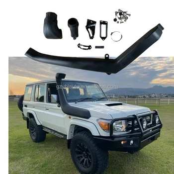 YBJ car accessories snorkel for land cruiser 76 FJ79 sonkle Wade throat jeep drainpipe lc79 exhaust pipe 2007-2021