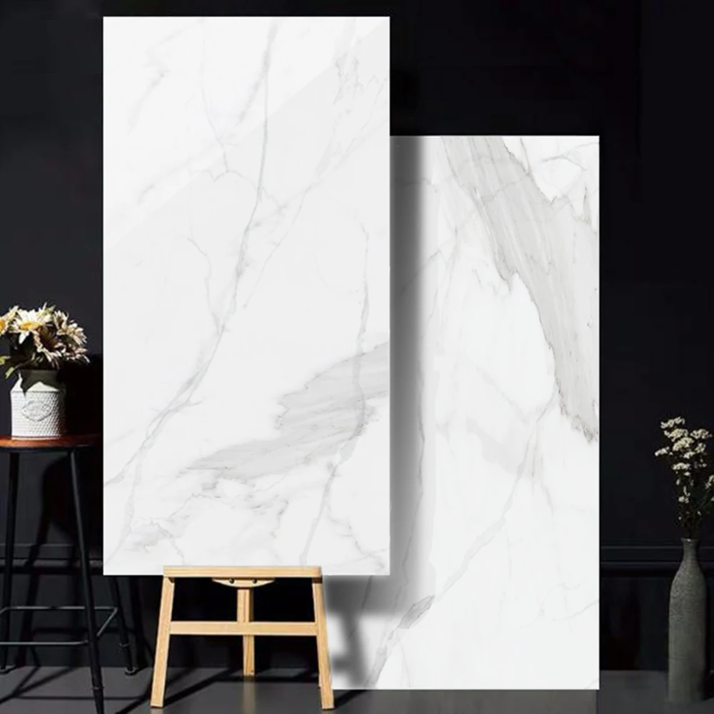 1200 luxury for villa white calcutta vitrified tiles marble floors porcelain big size