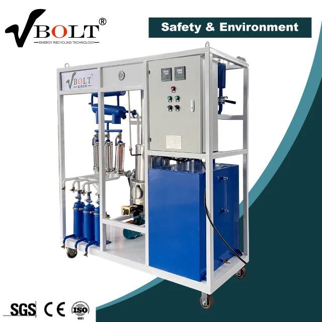Mini Waste Oil Distillation to Diesel Machine Pyrolysis Oil Decoloring and Deodorizing Oil Machinery