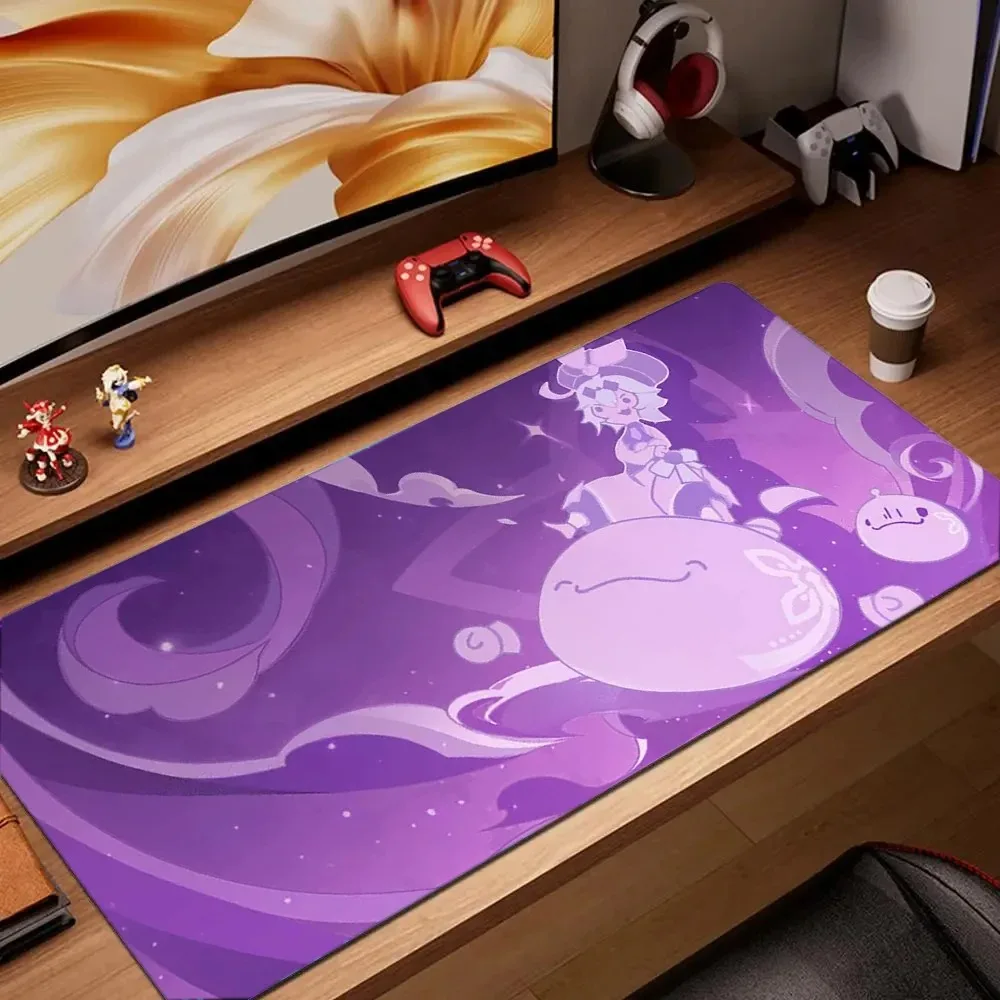Genshin Impact Character Pattern Stylish Cool PC Gaming Mouse Pads Gamer Mats Teclado Pa aperçu 78