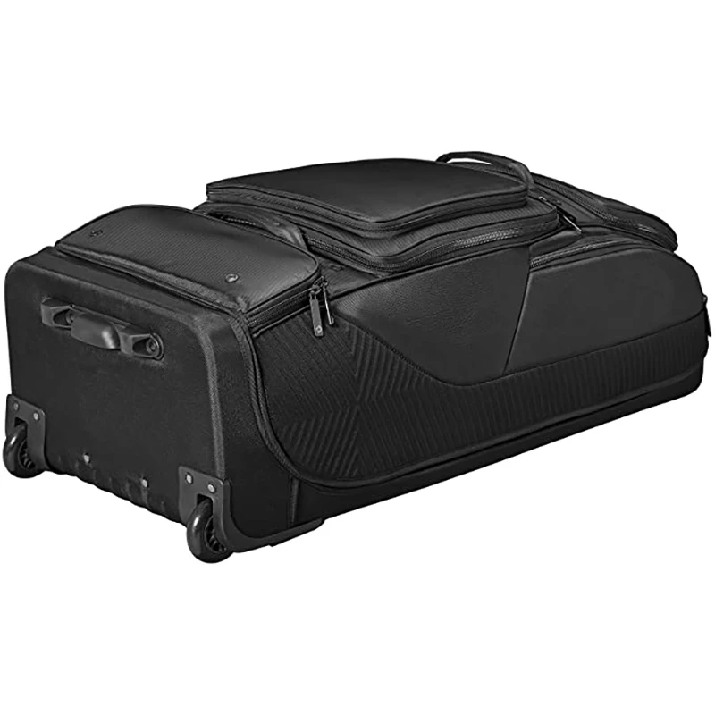 Outdoor Wheeled Catchers Gear Large Softball Bag Rolling Baseball Bag