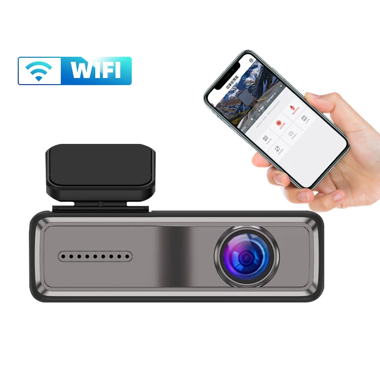Mini Convenient Universal Full Color Night Vision Dvr 64G Black Box Wifi App or Vehicle Screen Control Car Dash Camera with ADAS