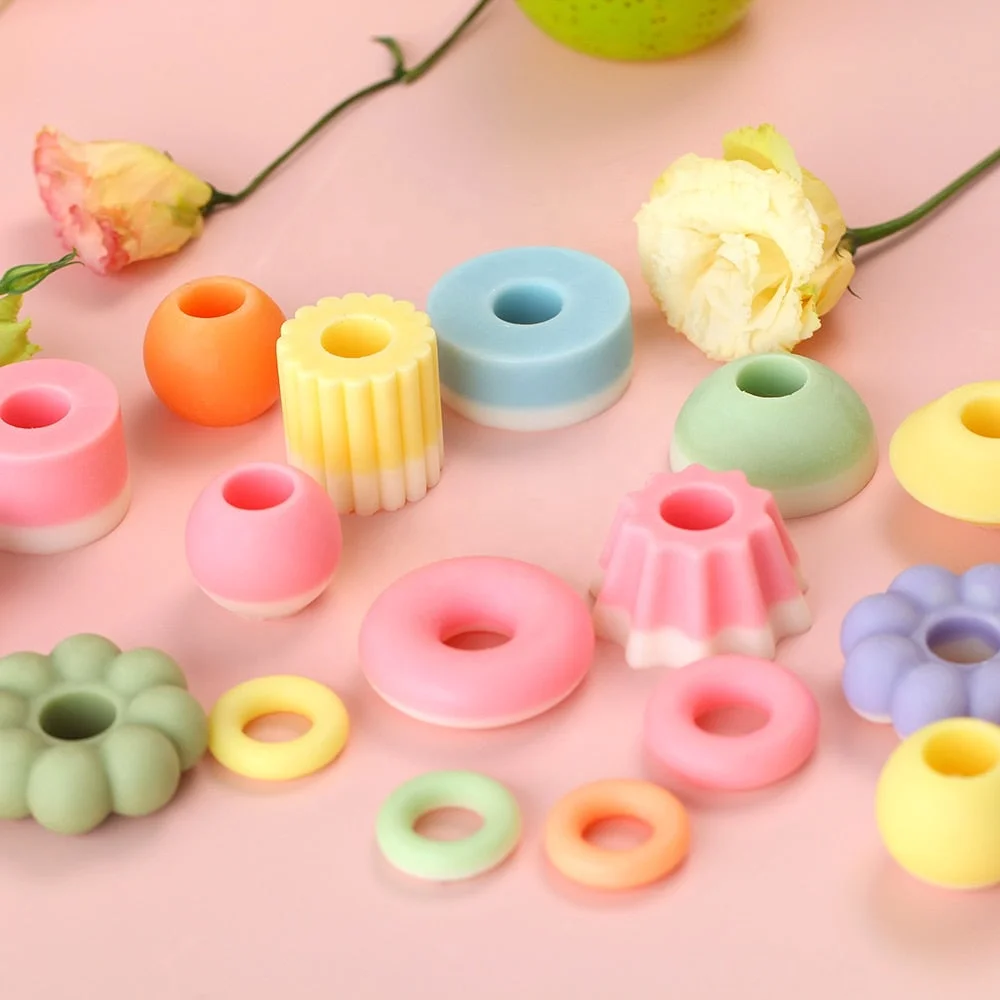 Handmade Building Blocks Stackable Wax Candle Home Decoration Diy Candle for Candle Making