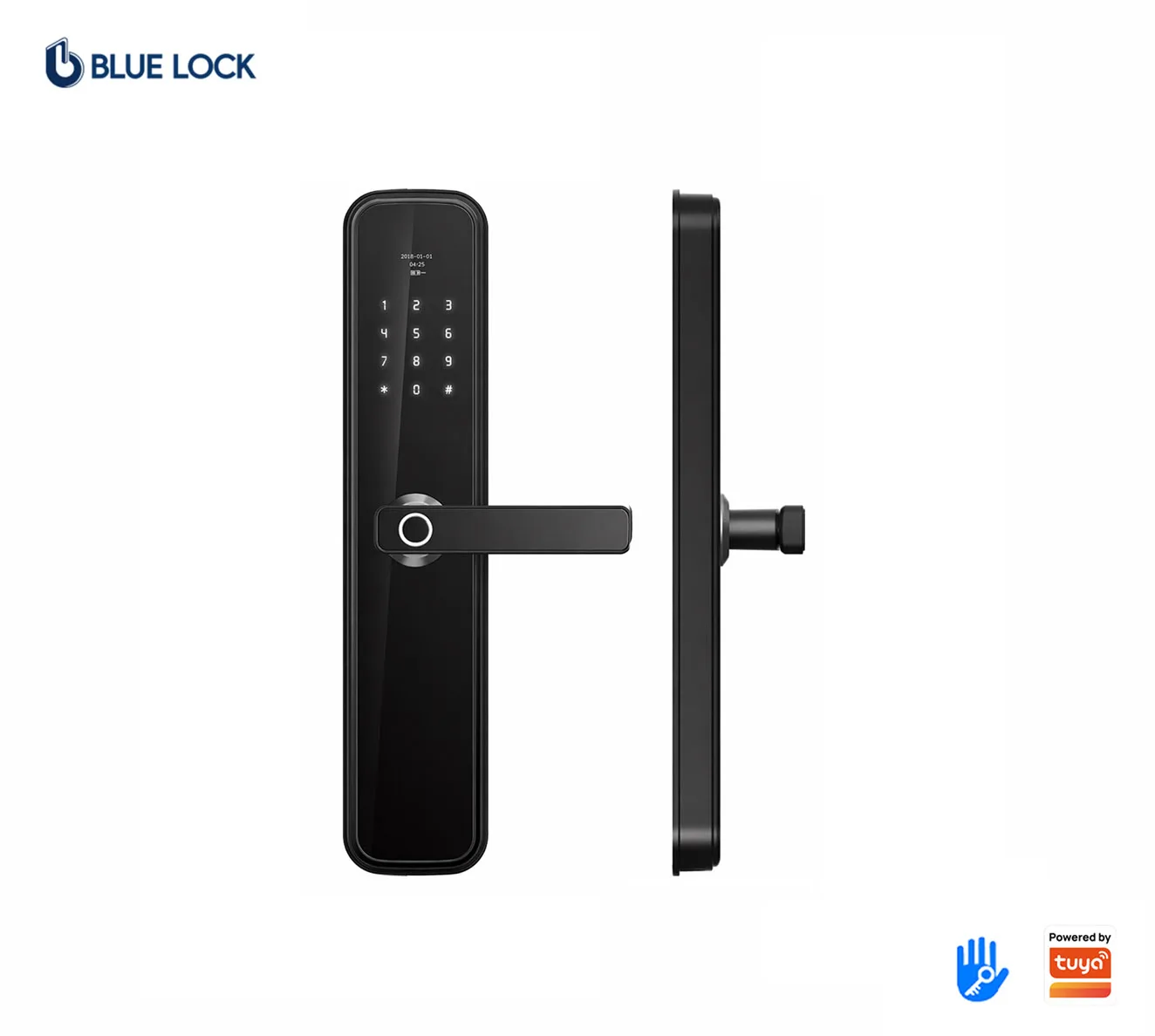 Bluelock TTLock AI Smart Door Lock Tuya Manufacture WiFi OEM ODM Remote Control Cloud Biometric Fingerprint Smart Lock