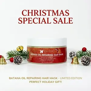 Hot Selling Hair Care Batana Oil Repairing Hair Mask with Custom Labels for Deep Nourishment & Restoration