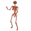 White-Big Pumpkin Skeleton