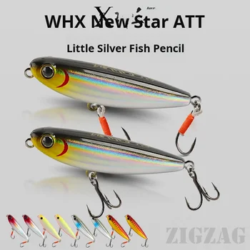 Cheery New Cannonball Son Dog Live Bait Metal Surface Type Fishing Topmouth Culter Bass Fish Lure with Hooks – Metal Jig – view 4