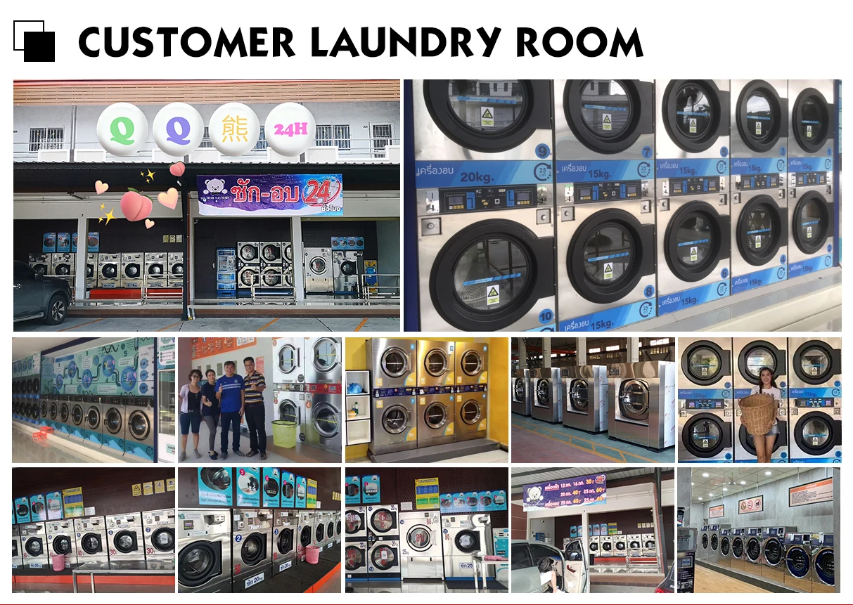 Commercial Professional Laundry Equipment Industrial Laundry Garment