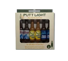 High quality golf products plastic beer bottles golf pins sturdy and durable plastic serve pins Golf accessories