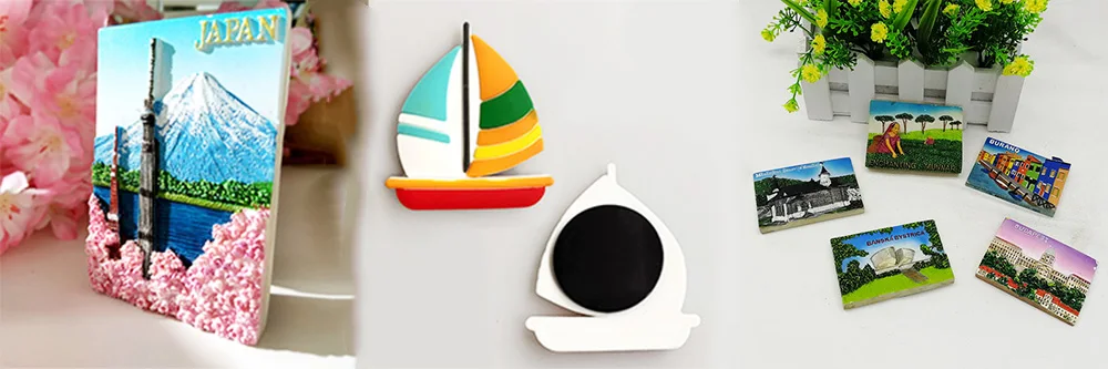 resin fridge magnets