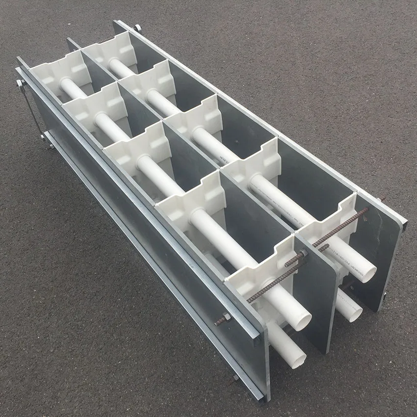 Interlock Rectangular Mold Custom Made Steel Interlock Block Mould for Foam Concrete