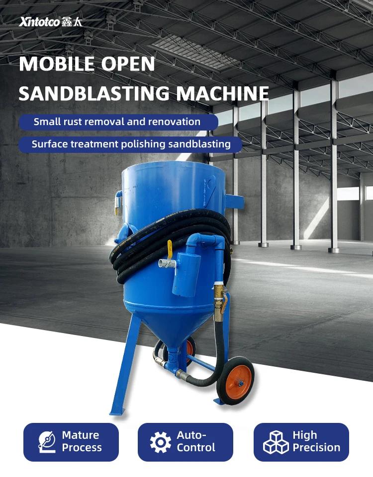 Portable Sand Blasting Machine - Efficient & Easy to Use
