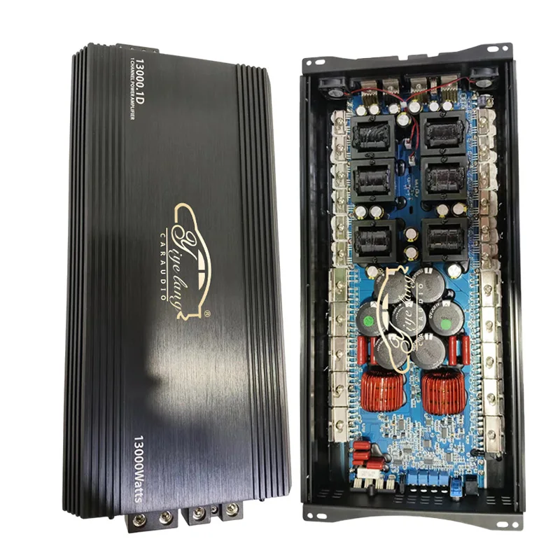 Braiz  Style Car Subwoofer Amplifier RMS 13000W Class D Max 1 Ohm Peak Strong Bass Monoblock Car Amplifier