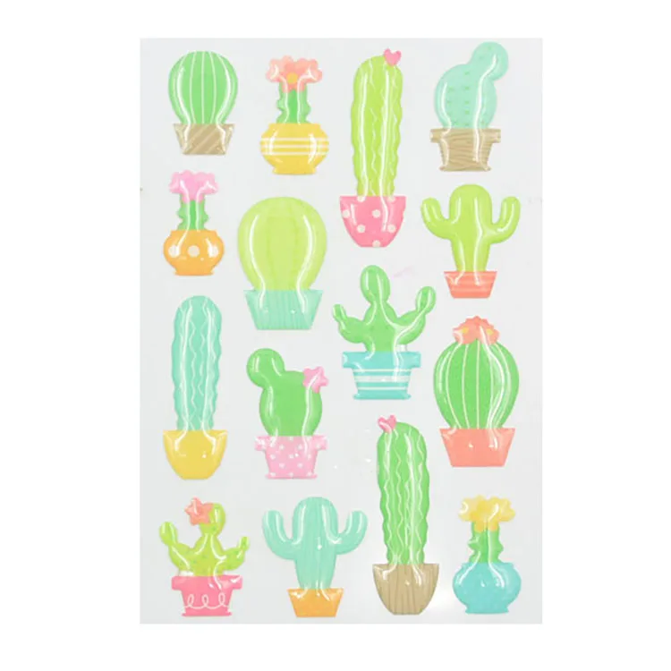 Wholesales Custom Design Self Adhesive Enamel Dots Sticker For