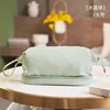 Small Cloud Makeup Bag - Ivory White