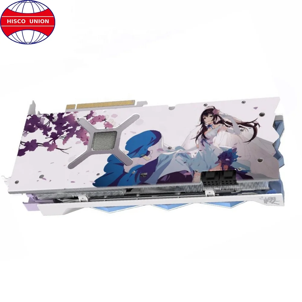 YESTON Radeon RX 6800 16GB SAKURA HITOMI GDDR6 Graphics Card